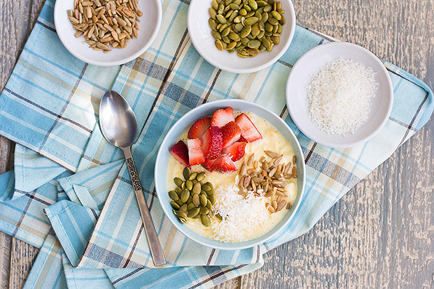 Mango Pineapple Smoothie Bowl Recipe