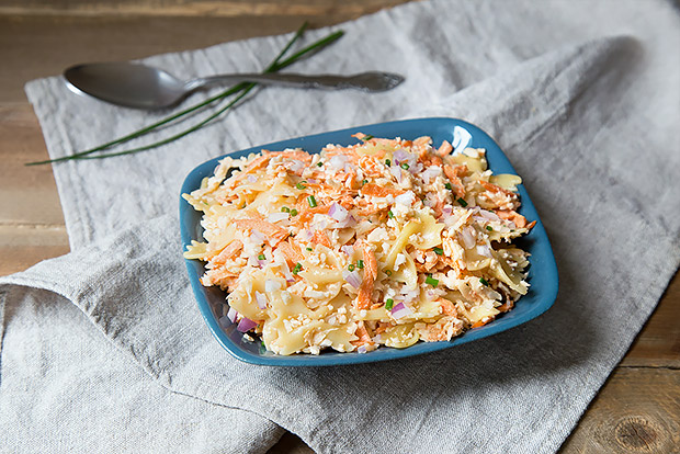 Carrot Cauliflower Pasta Salad Recipe