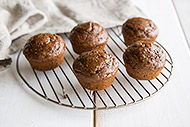 Whole Grain Chocolate Chip Muffins