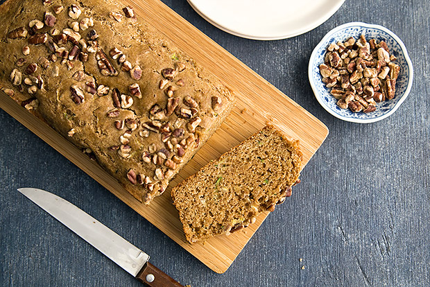 Whole Grain Olive Oil Zucchini Bread Recipe