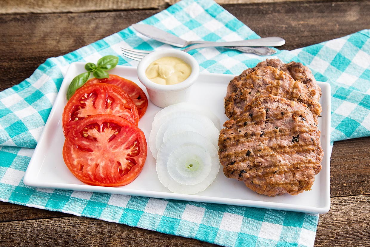 Grilled Pesto Turkey Burgers Recipe MyFoodDiary