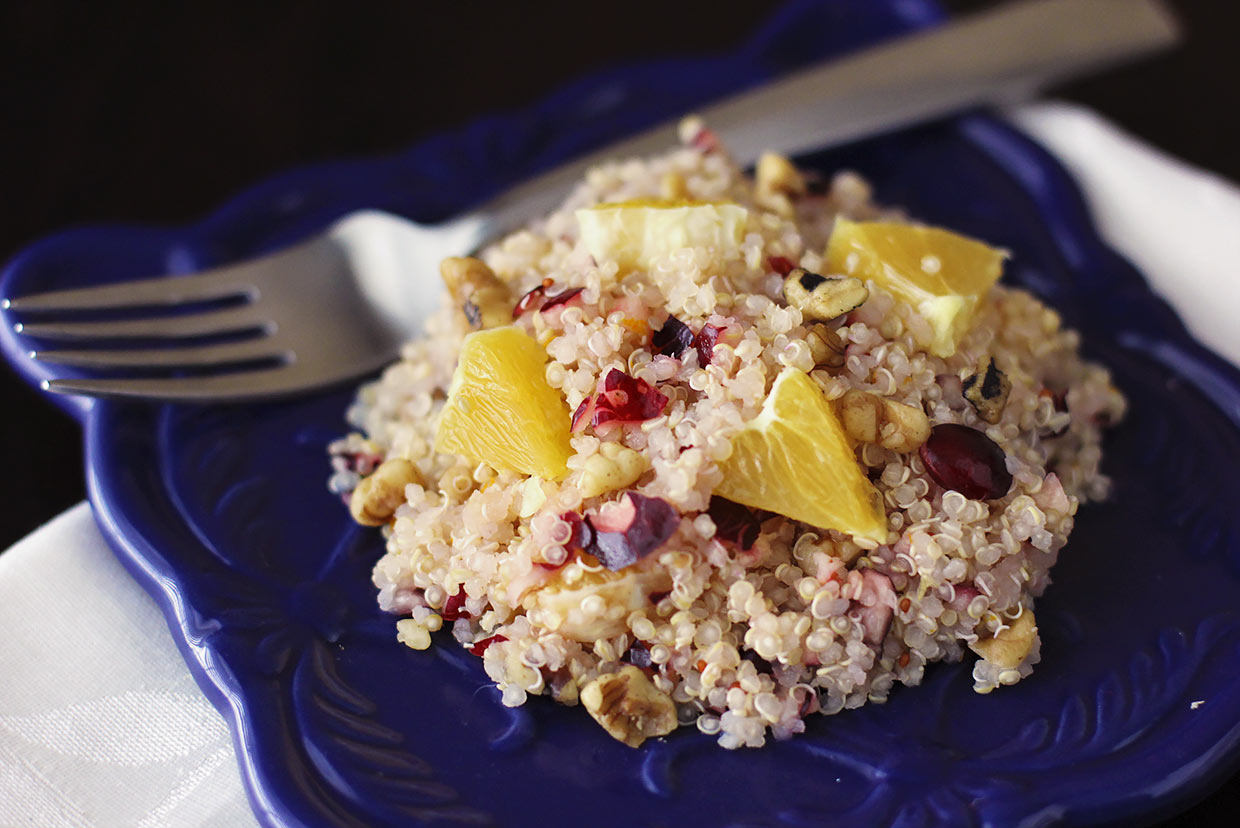 Cranberry Orange Quinoa Recipe Recipe MyFoodDiary