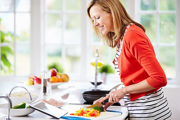 Cooking Healthy Food at Home