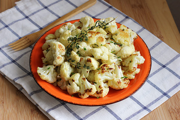 Herb Roasted Cauliflower Recipe