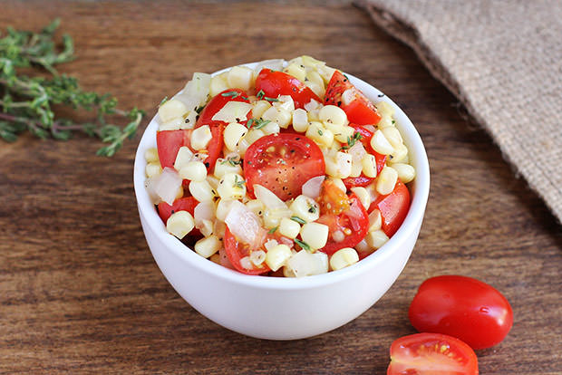 Summer Corn Salad with Thyme Recipe