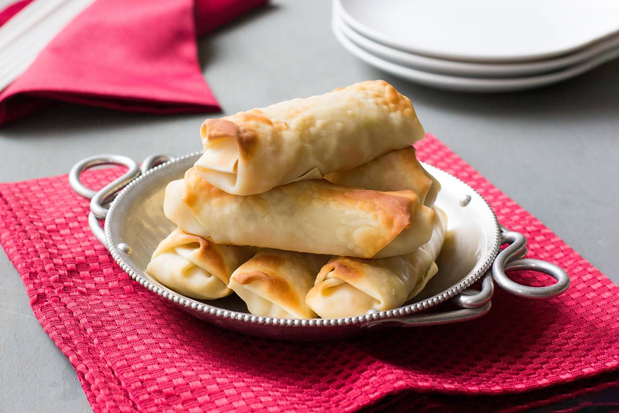 Baked Vegetable Egg Rolls Recipe MyFoodDiary