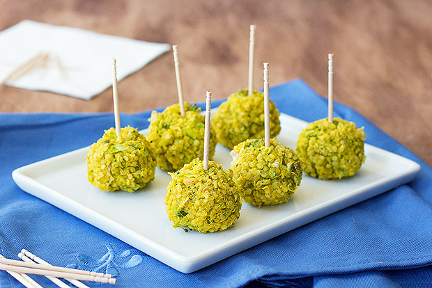 Bean and Broccoli Quinoa Bites Recipe